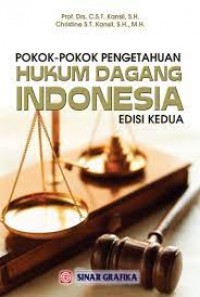 Pokok-Pokok Pengetahuan Hukumdagang Indonesia