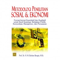 Metodologi Penelitian Sosial Dan Ekonomi