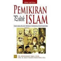 PEMIKIRAN POLITIK ISLAM DARI MASA KLASIK HINGGA INDONESIA KONTEMPORER
