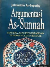 Argumentasi As-Sunnah