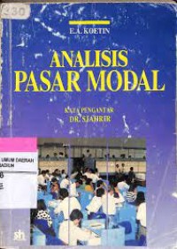 Analisis Pasar Modal