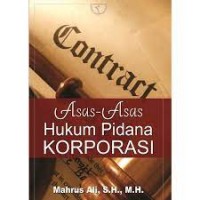 Asa-Asas Hukum Pidana Korporasi