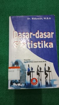 Image of Dasar-dasar Statistika