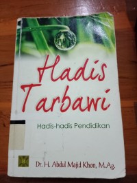 Image of Hadis Tarbawi: Hadis-Hadis Pendidikan