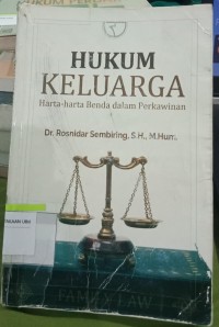 Image of Hukum Keluarga: Harta-Harta Benda dalam Perkawinan
