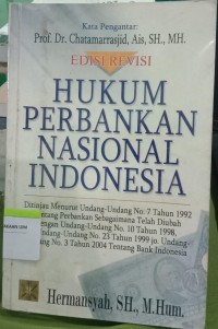 Image of Hukum Perbankan Nasional Indonesia