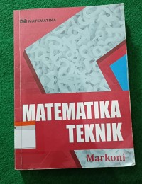 Image of Matematika Teknik