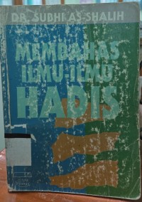 Image of Membahas ilmu-ilmu hadis