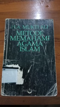 Image of Metode Memahami Agama Islam