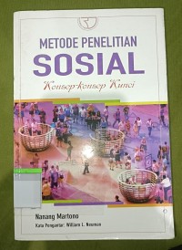Image of Metode Penelitian Sosial: Konsep-Konsep Kunci