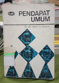 Image of Pendapat umum