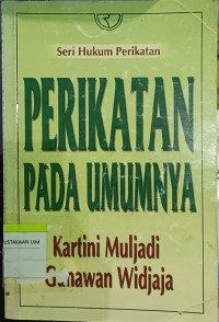 Image of Perikatan pada umumnya