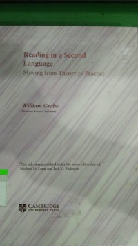 Image of READING IN A SECOND LANGUAGE: MOVING FROM THEORY TO PRACTICE