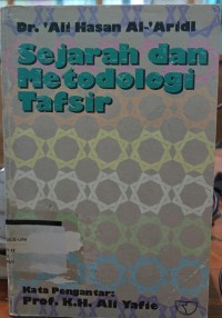 Image of Sejarah dan metodologi tafsir
