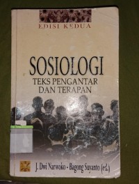 Image of Sosiologi: Teks Pengantar dan Terapan
