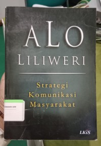 Image of Strategi komunikasi masyarakat