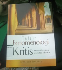 Image of Tafsir Fenomenologi Kritis