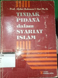 Image of Tindak Pidana dalam Syariat Islam