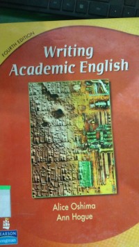 Image of WRITING ACADEMIC ENGLISH