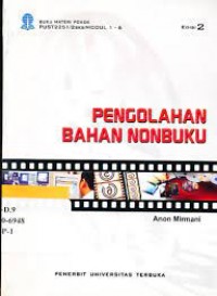 pengolahan bahan nonbuku