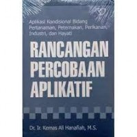 Rancangan Percobaan Aplikatif