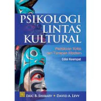 PSIKOLOGI LINTAS KULTURAL