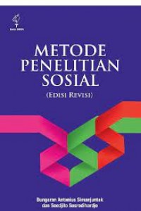 METODOLOGI PENELITIAN SOSIAL