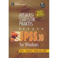 APLIKASI STATISTIK PRAKTIS DENGAN SPSS.10 FOR WINDOWS