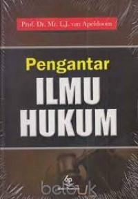 PENGANTAR ILMU HUKUM