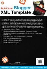 BUILD YOUR BLOGGER XML TEMPLATE