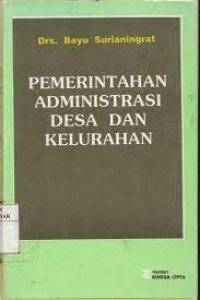 Pemerintahan administrasi desa dan kelurahan