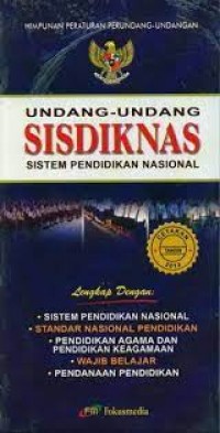 UNDANG UNDANG SISDIKNAS