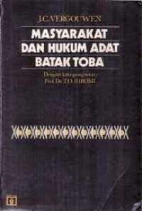 MASYARAKAT DAN HUKUM ADAT BATAK TOBA