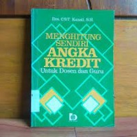 Menghitung Sendiri Angka Kredit untuk dosen dan guru