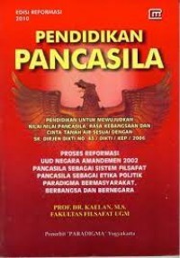 Pendidikan Pancasila Edisi Reformasi 2004