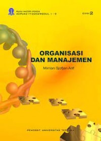 Organisasi Dan Management