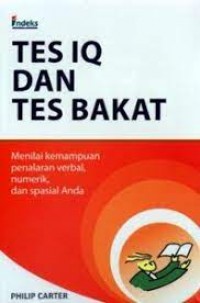 tes IQ panduan praktis dan latihan mengukur I.Q. minat dan bakat