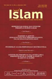 'anil ISLAM jurnal kebudayaan dan ilmu keislaman