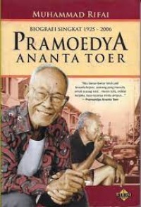 PRAMOEDYA ANANTA T0ER BIOGRAFISINGKAT